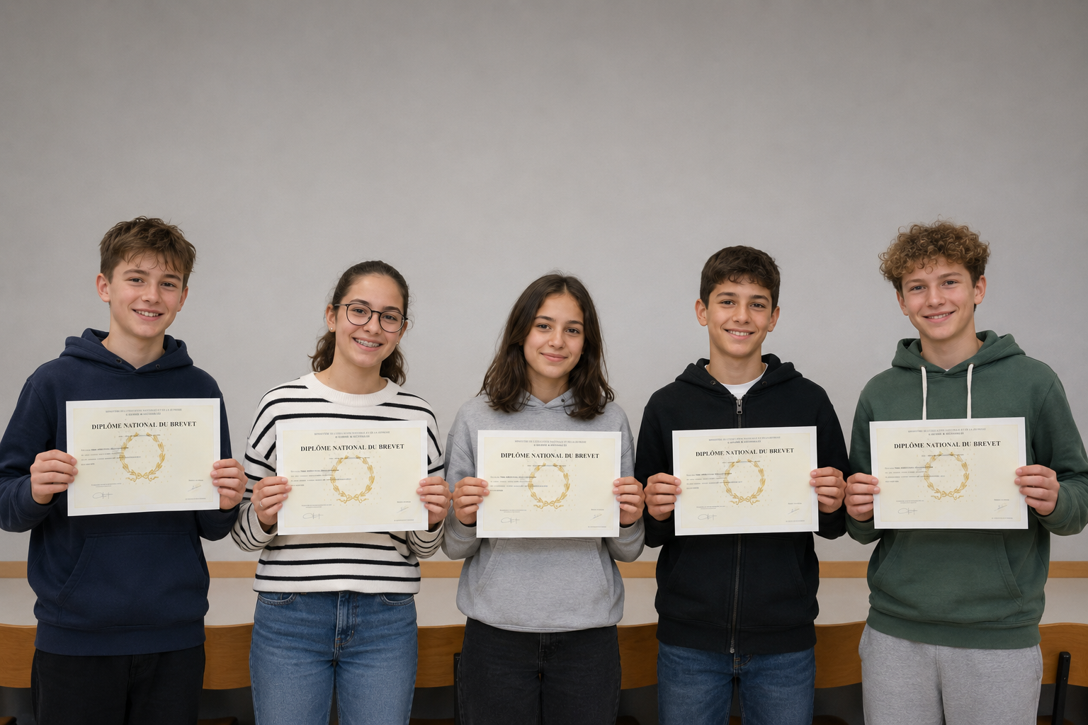 Remise du diplôme national du brevet