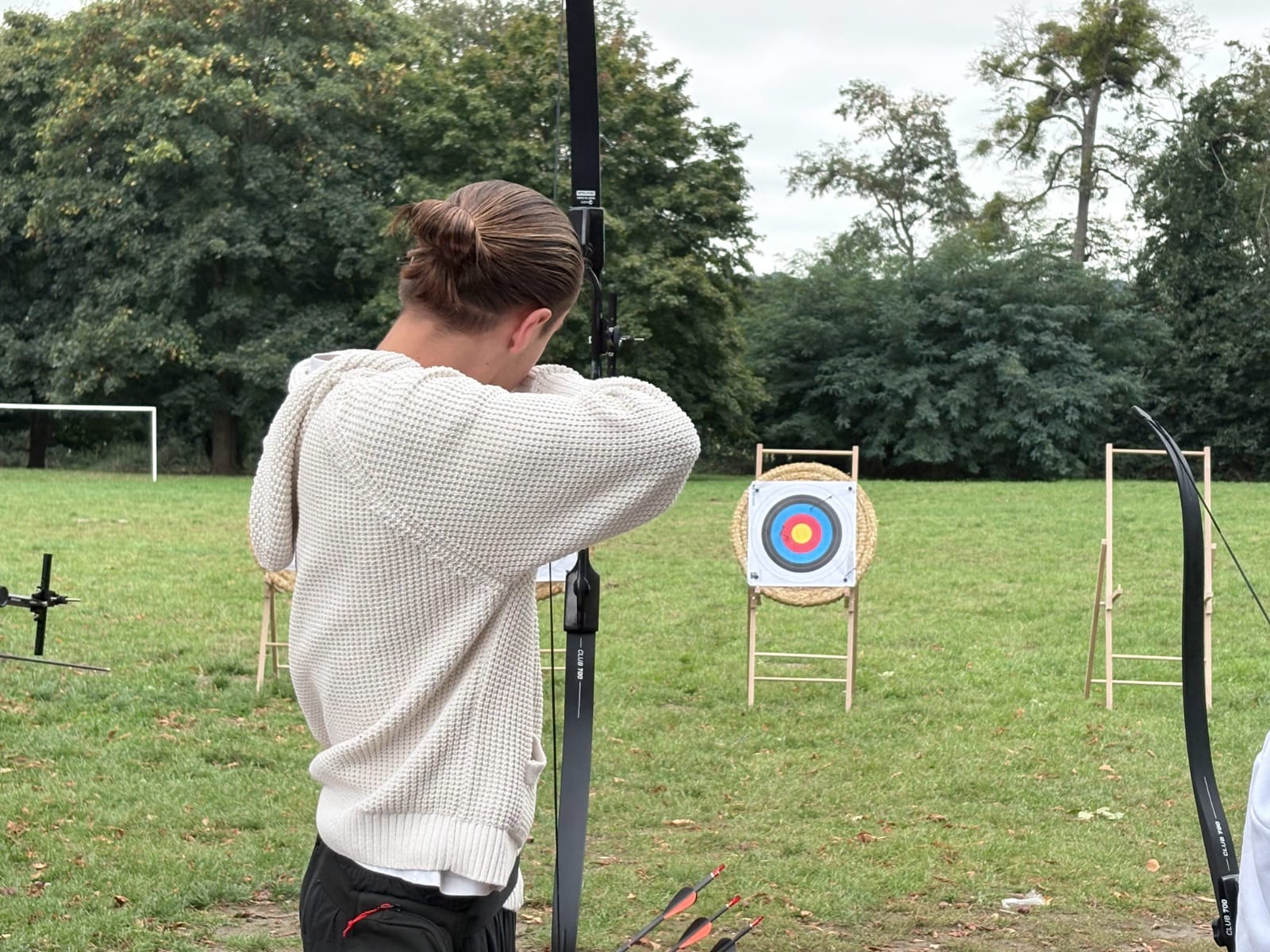 Activité tir à l’arc à l’internat