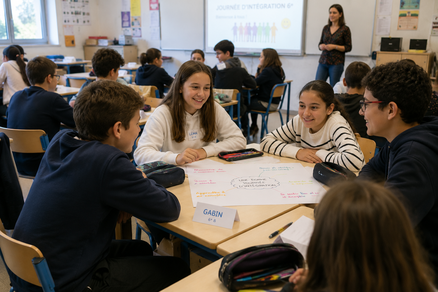 Journée d’intégration des élèves de 6e