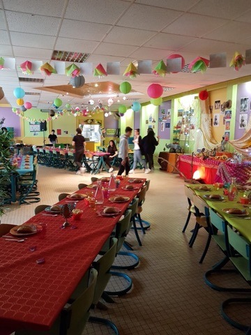 Soirée à thème à l’internat