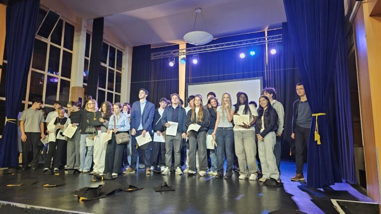 Remise des diplômes du baccalauréat 2026.