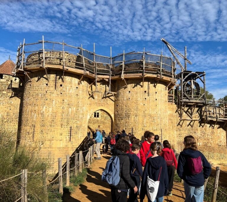 Séjour des 5èmes à Guédelon.